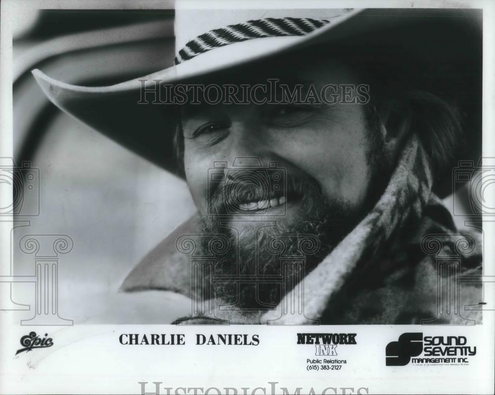 1982 Press Photo Charlie Daniels - cvp02838 - Historic Images