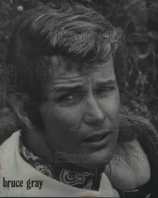 1971 Press Photo Bruce Gray, Great Lakes Shakespeare - cvp17264 - Historic Images
