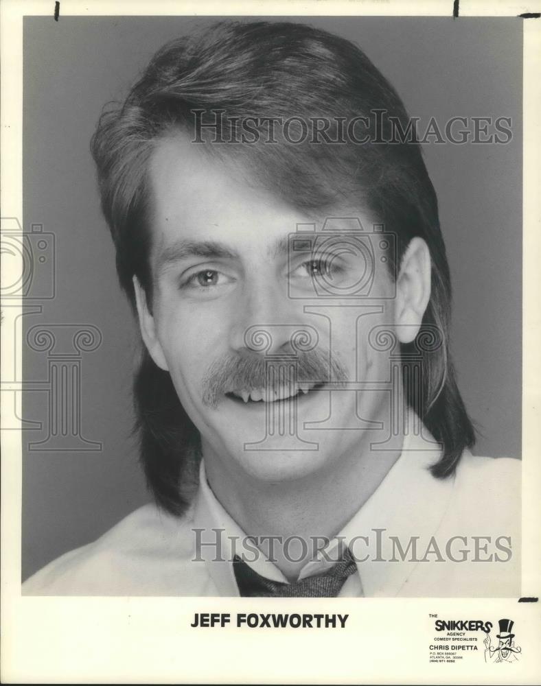 1990 Press Photo Jeff Foxworthy Comedian - cvp13900 - Historic Images