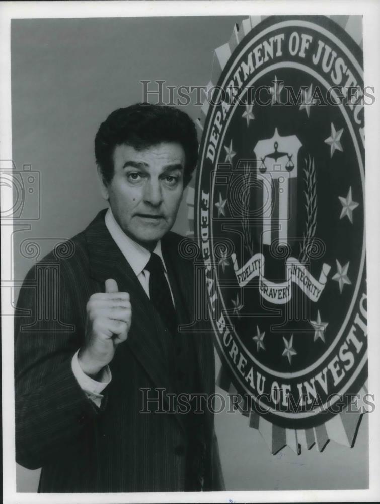 1981 Press Photo Mike Connors - cvp02329 - Historic Images