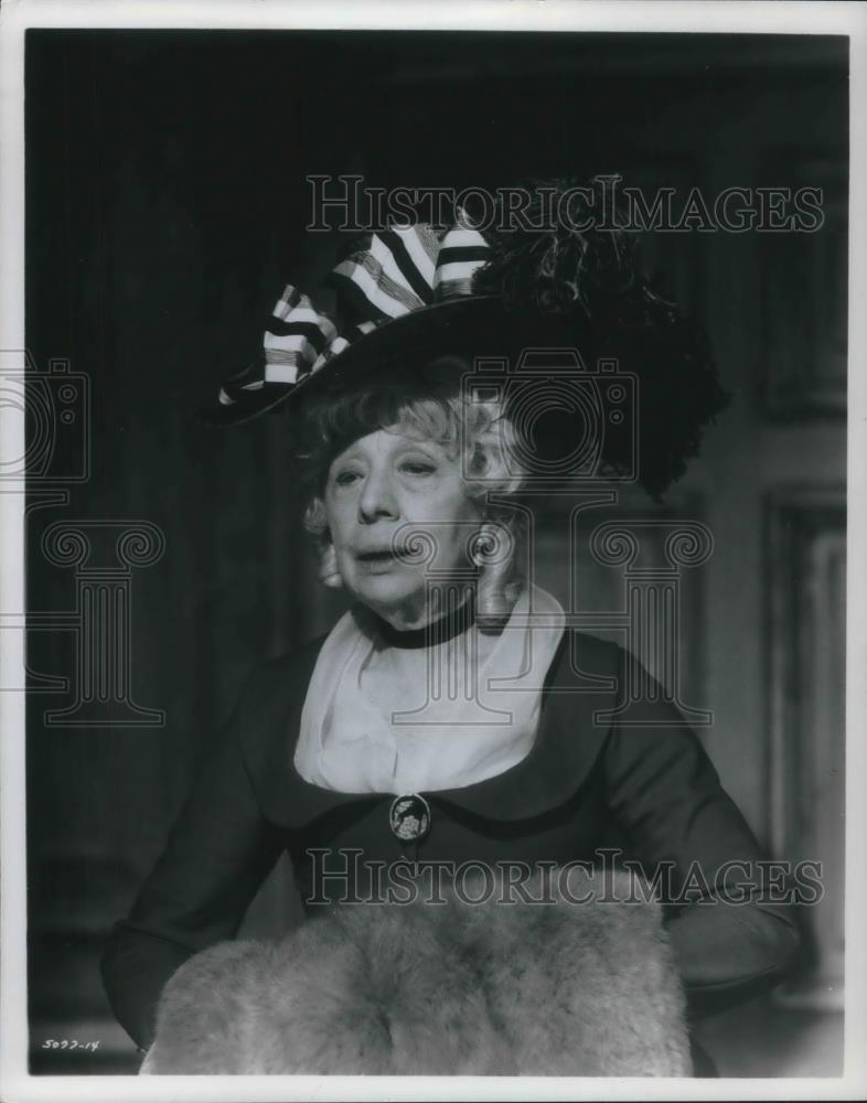 1971 Press Photo Dame Edith Evans Ghost Of Christmas Past Cinema Center Films - Historic Images