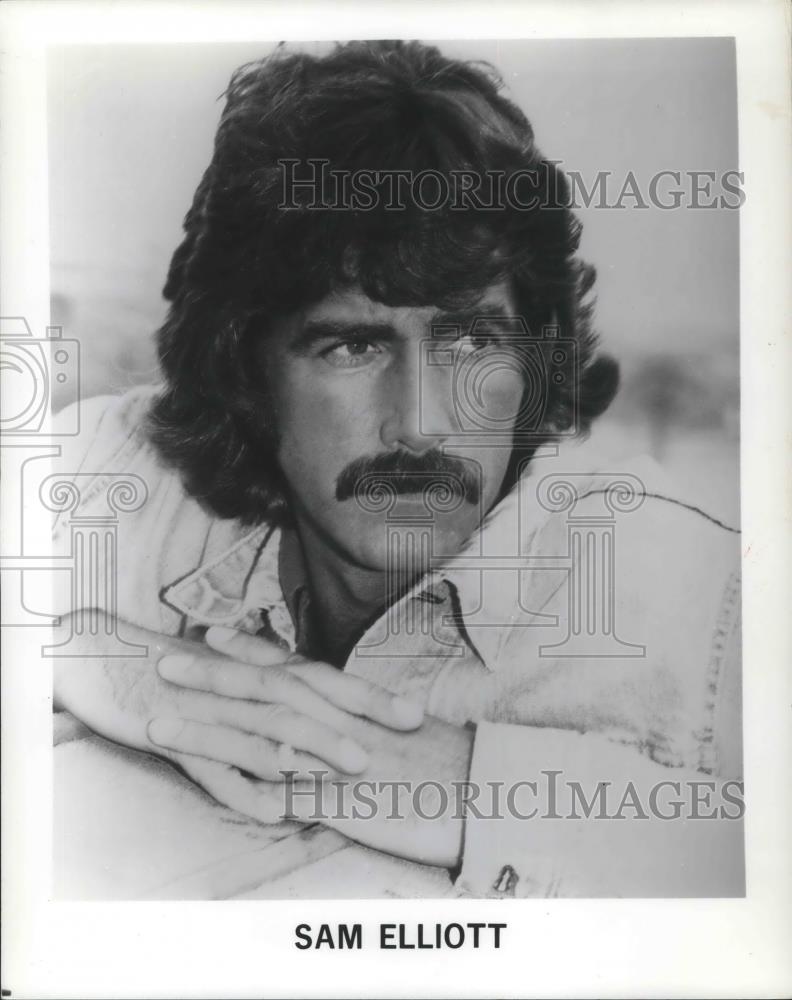 1981 Press Photo Sam Elliott in Murder in Texas - cvp06126 - Historic Images