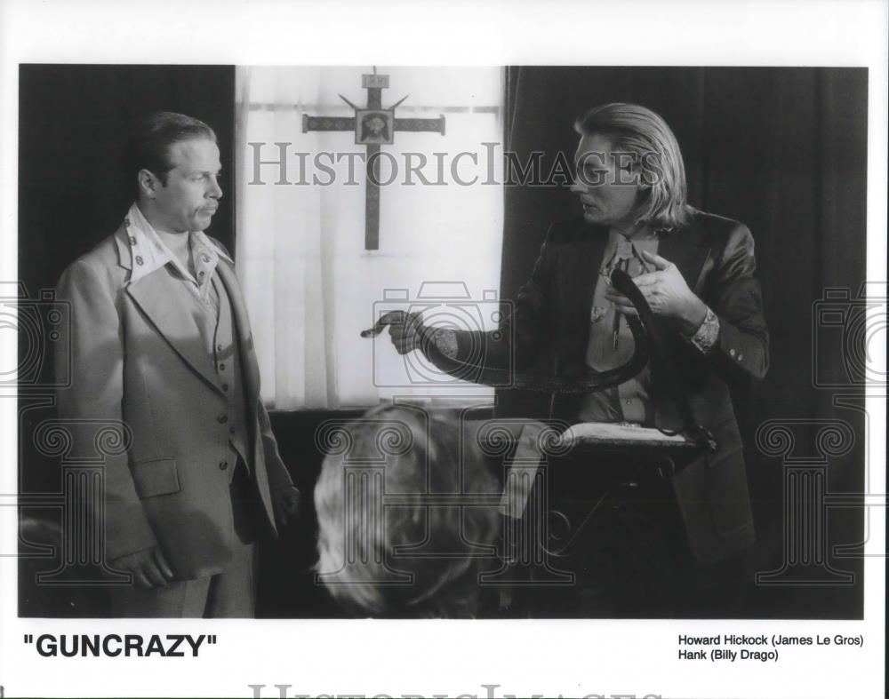 1994 Press Photo James Le Gros and Billy Drago star in Guncrazy - cvp10169 - Historic Images