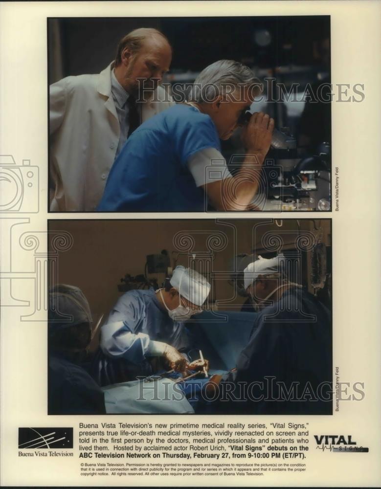 1997 Press Photo Robert Urich in Vital Signs - cvp10625 - Historic Images