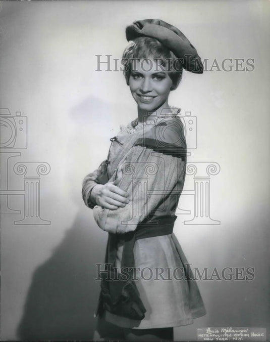 1971 Press Photo Judith Forst Mezzo Soprano Metropolitan Opera Singer in Faust - Historic Images