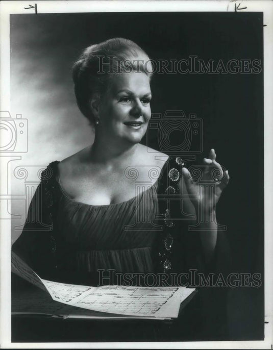 1973 Press Photo Maureen Forrester Canadian Contralto - cvp13468 - Historic Images