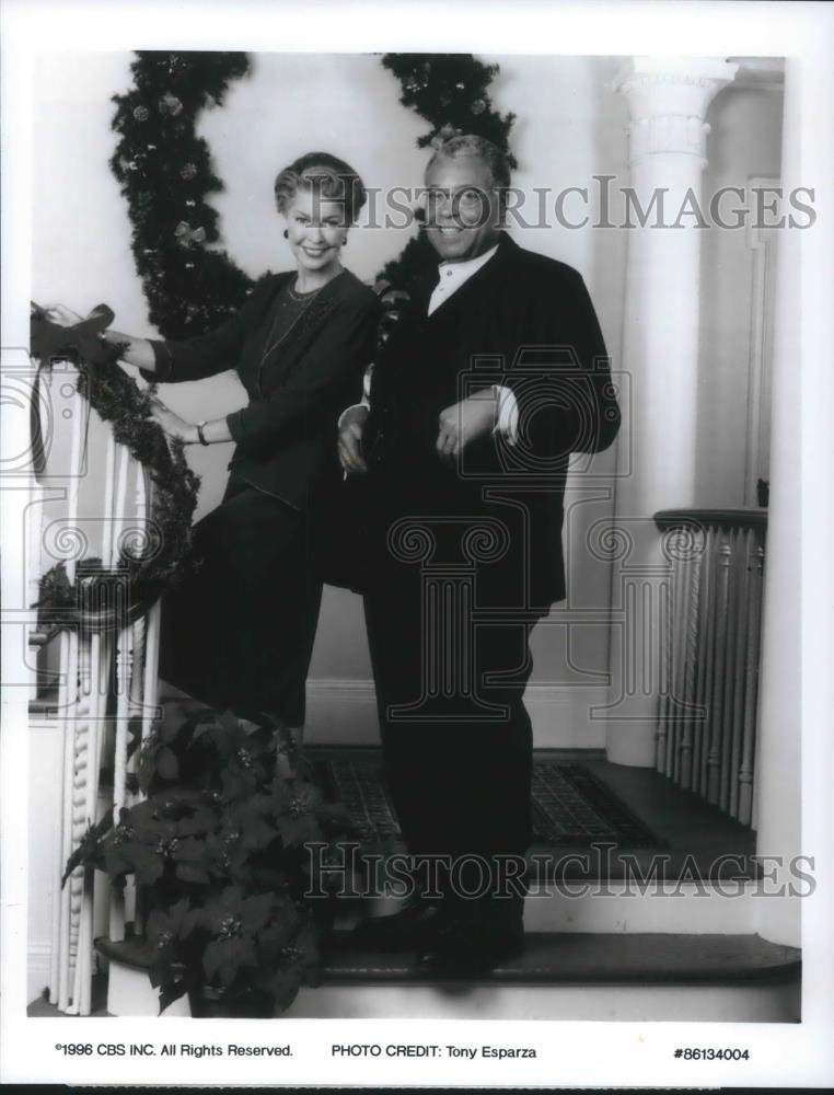 1996 Press Photo James Earl Jones and Ellen Burstyn in Timepiece - cvp11277 - Historic Images