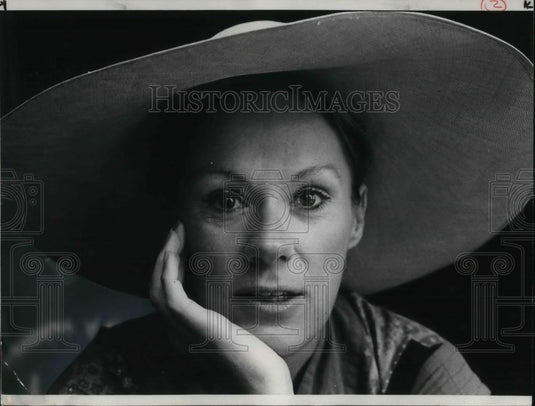1976 Press Photo Tammy Grimes American Stage TV and Movie Actress - cvp16747 - Historic Images