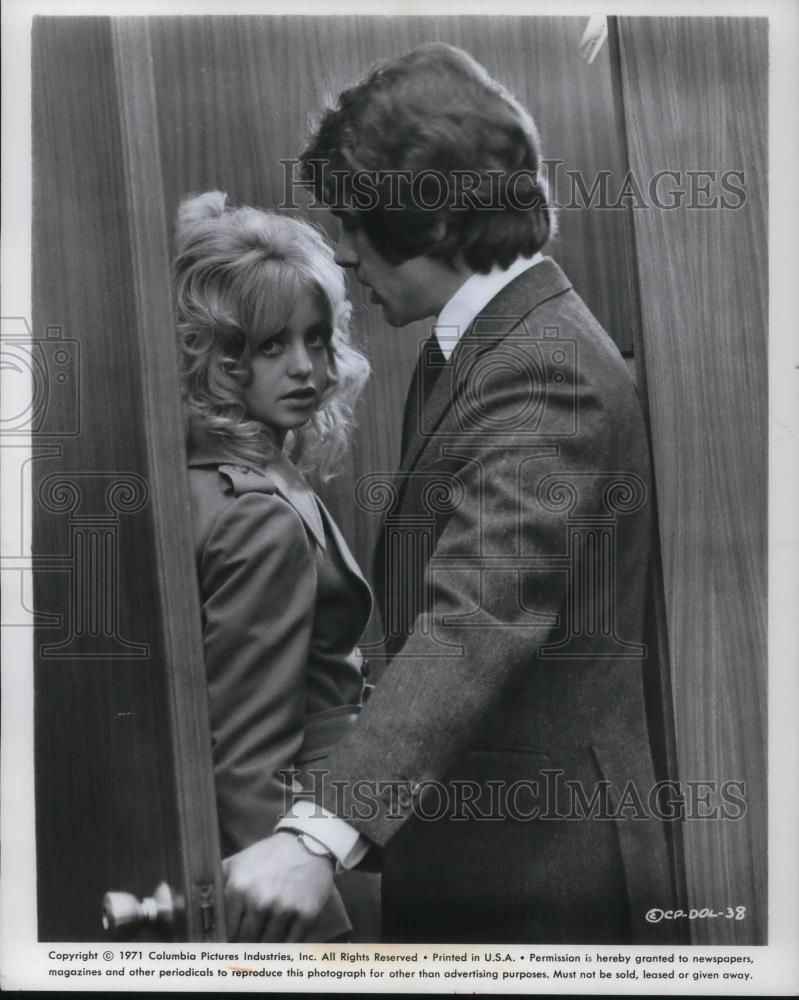 1972 Press Photo Goldie Hawn Warren Beatty Actors - cvp16110 - Historic Images