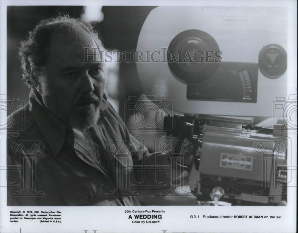 1979 Press Photo Robert Altman Producer/Director of A Wedding - cvp15090 - Historic Images