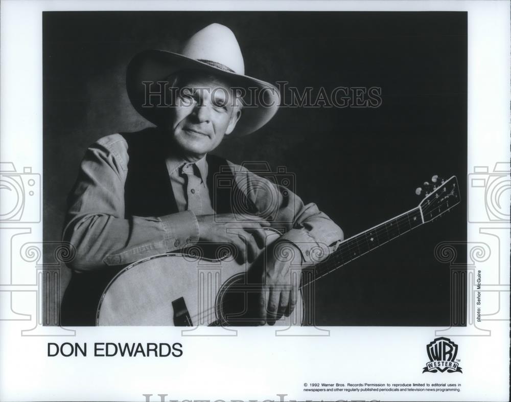 1992 Press Photo Don Edwards - cvp06627 - Historic Images