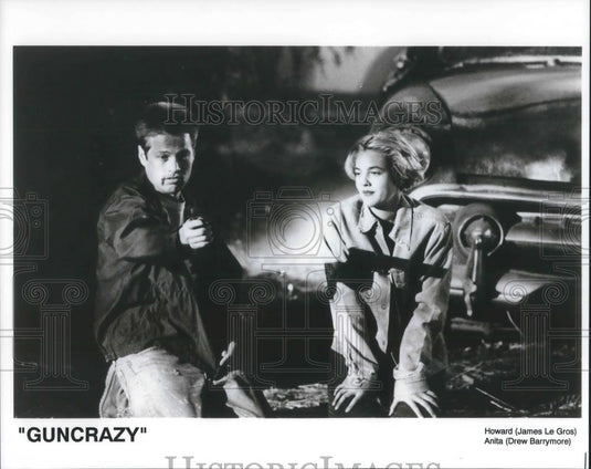 1994 Press Photo James Le Gros and Drew Barrymore star in Guncrazy - cvp10168 - Historic Images