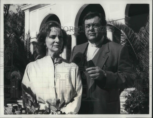 1985 Press Photo Beatrice Straight and Paul Sorvino star in Chiller - cvp12264 - Historic Images
