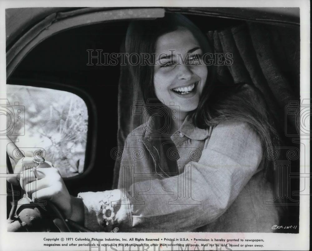 1971 Press Photo Cristina Ferrare in JW Coop - Historic Images