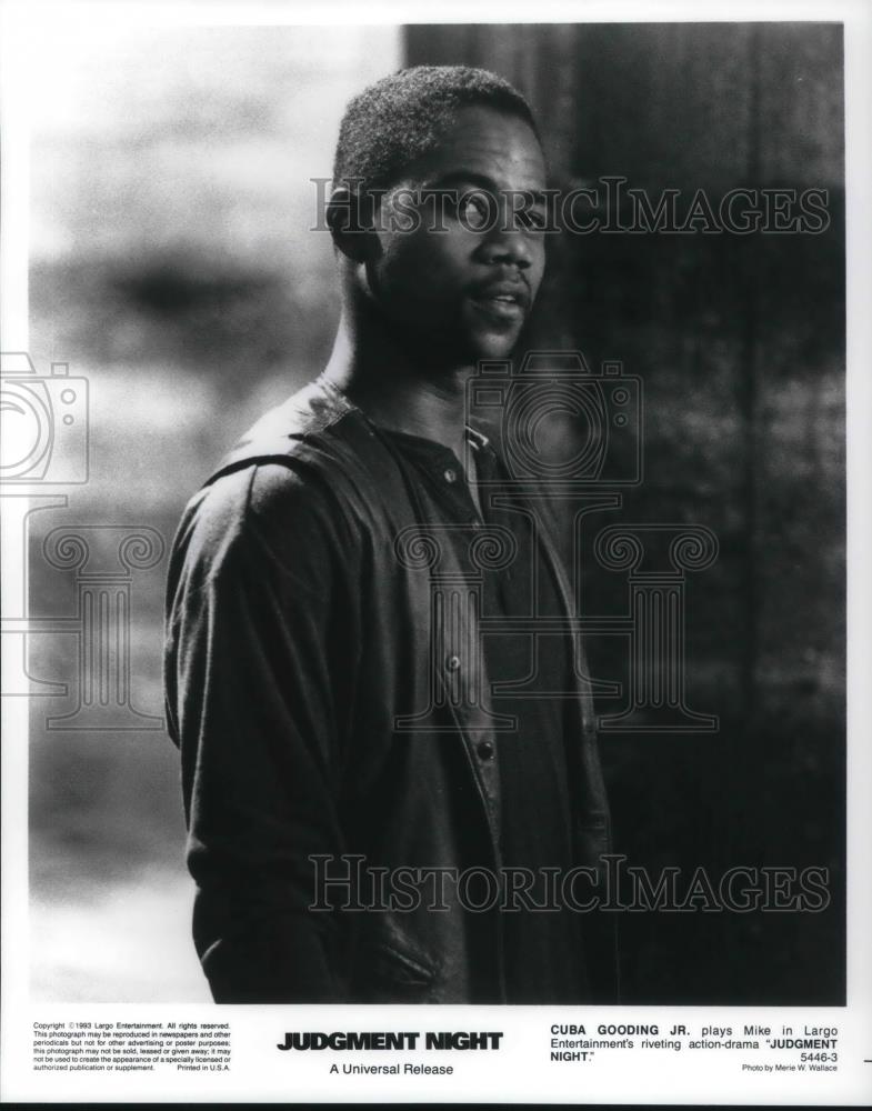 1993 Press Photo Cube Gooding Jr., plays Mike in Judgement Night - cvp19804 - Historic Images