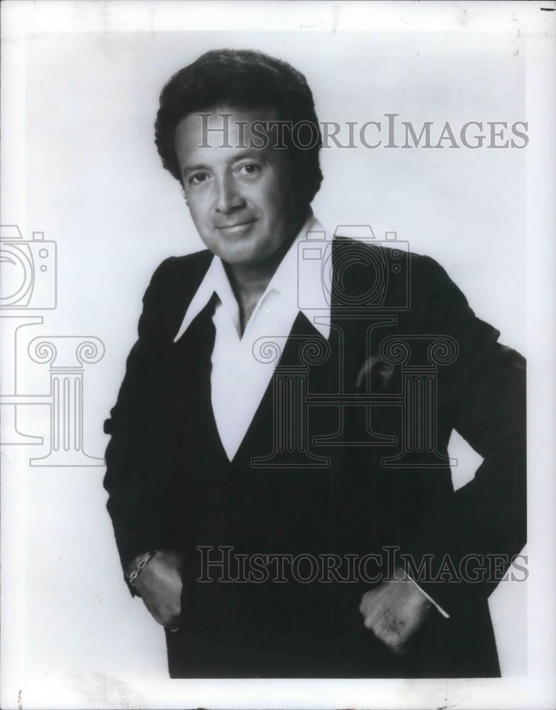 1980 Press Photo Vic Damone Pop Big Band Singer Songwriter - cvp01700 - Historic Images