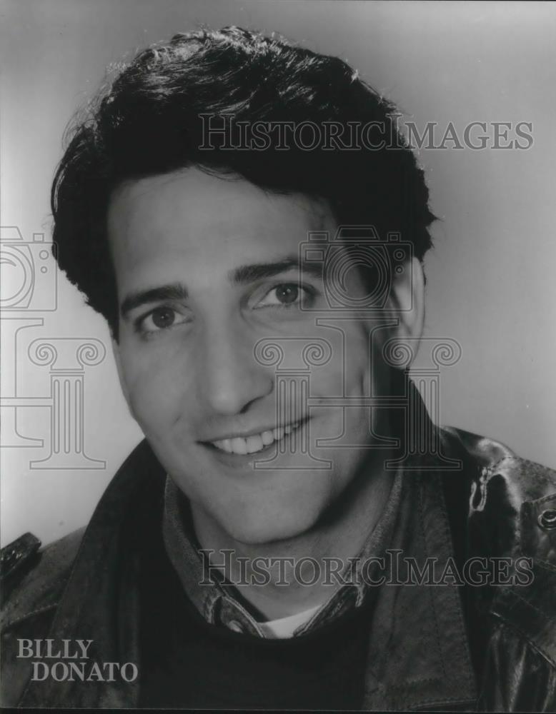 1996 Press Photo Billy Donato of stage, radio and television - cvp03720 - Historic Images