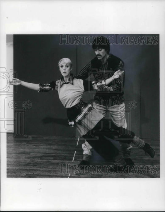 1984 Press Photo David Gordon and Valda Setterfield - cvp17216 - Historic Images