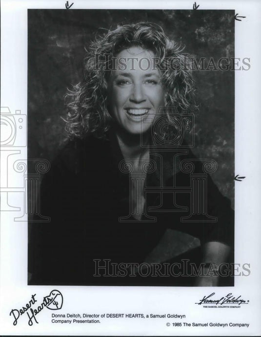 1986 Press Photo Donna Deitch Director of Desert Hearts - cvp06868 - Historic Images
