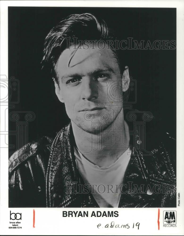 1992 Press Photo Bryan Adams - cvp07992 - Historic Images