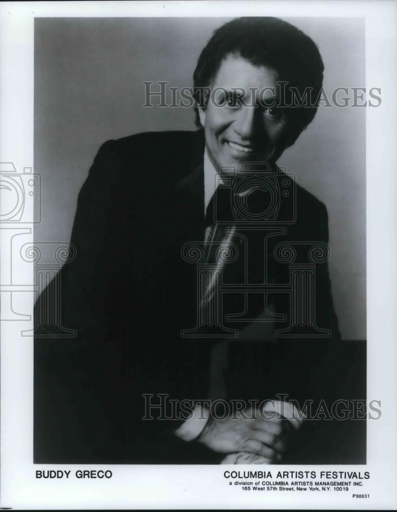 1992 Press Photo Buddy Greco Musiician - cvp17233 - Historic Images