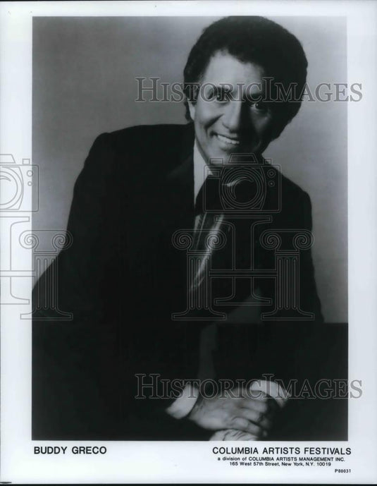 1992 Press Photo Buddy Greco Musiician - cvp17233 - Historic Images