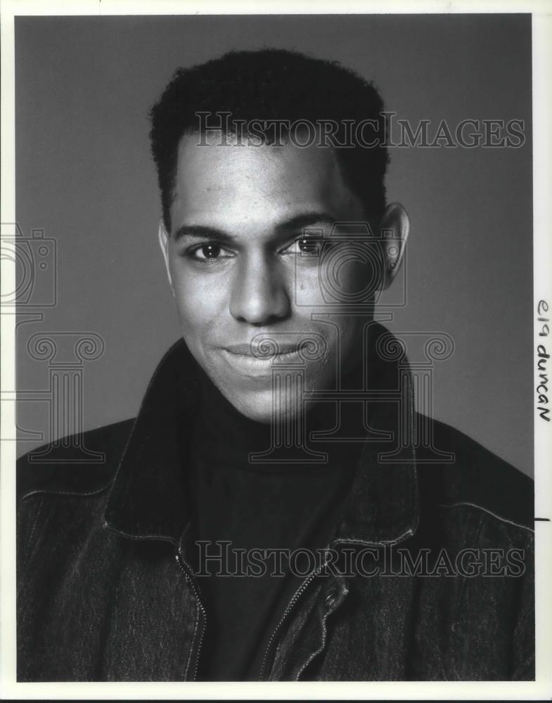 1992 Press Photo Randy Duncan Artistic Director Joseph Holmes Chicago Dance - Historic Images