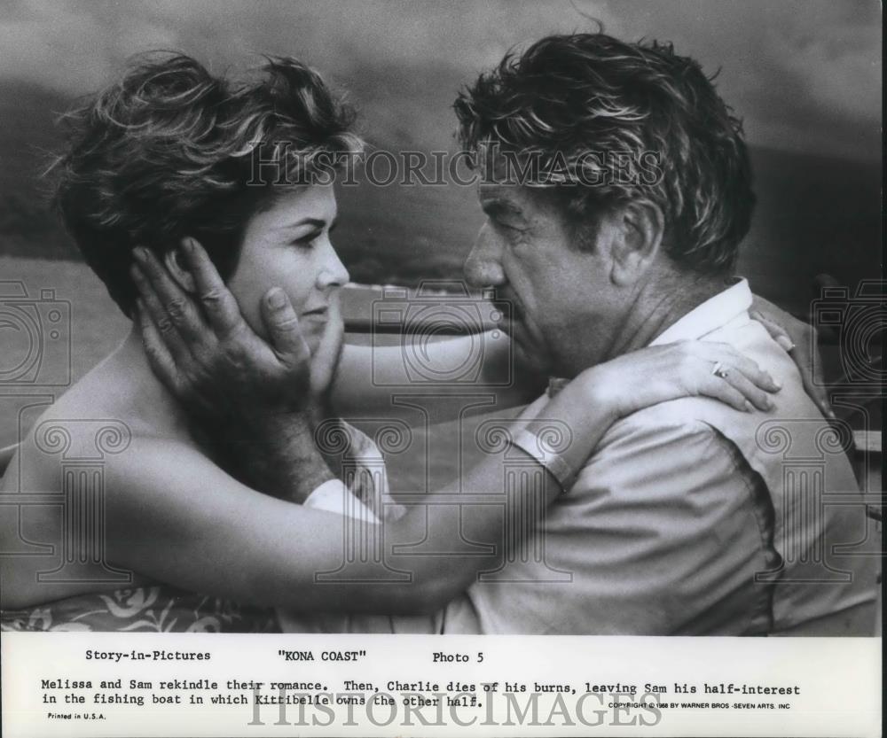 1970 Press Photo Richard Boone in Kona Coast - Historic Images