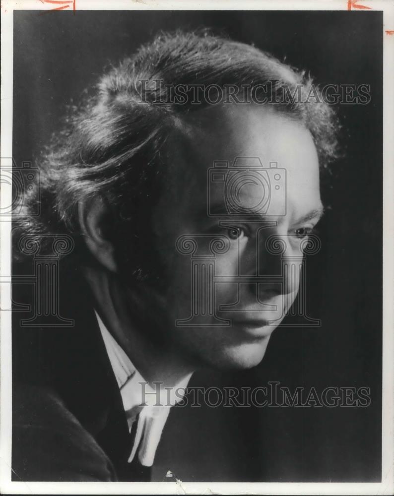 1976 Press Photo Michael Charry Conductor Of Nashville Orchestra - cvp07459 - Historic Images
