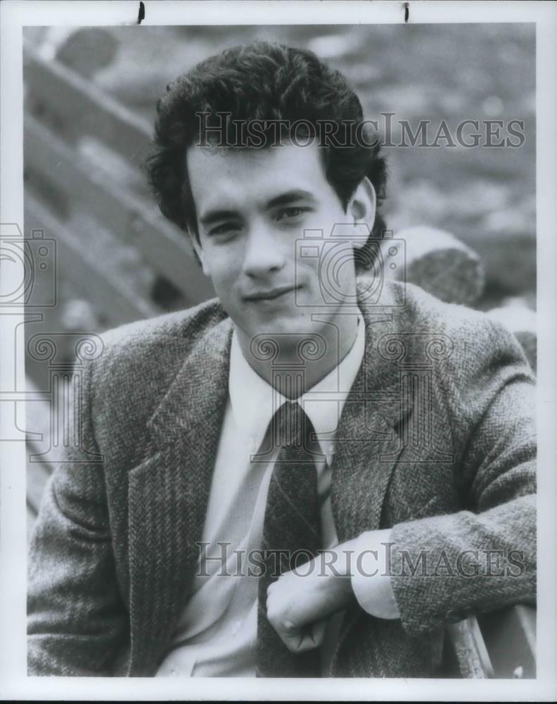 1984 Press Photo Tom Hanks Actor star of Bachelor Party and Splash - cvp15959 - Historic Images
