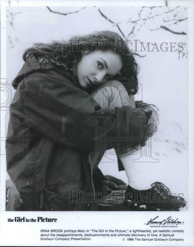 1986 Press Photo Irina Brook in The Girl in the Picture - cvp08734 - Historic Images