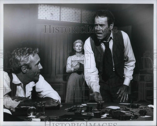 1966 Press Photo Henry Fonda Jason Robards and Joanne Woodward Actress - Historic Images