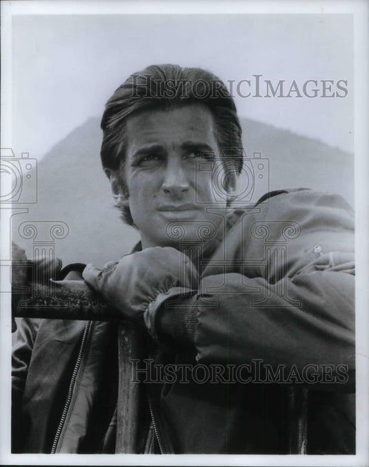 1974 Press Photo George Hamilton stars in Evel Knievel movie film - cvp16033 - Historic Images