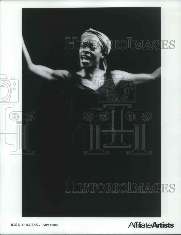1983 Press Photo Rise Collins Actress - cvp02277 - Historic Images