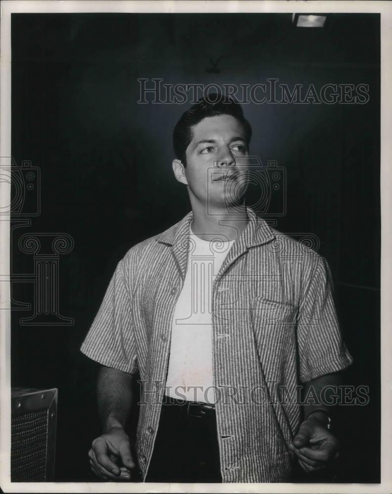 1958 Press Photo Bill Hayes American TV Actor and Singer - cvp16916 - Historic Images
