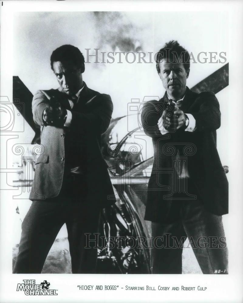 1985 Press Photo Bill Cosby and Robert Culp star in Hickey and Boggs - cvp11005 - Historic Images