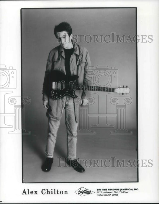 1968 Press Photo Alex Chitton Musician Big Time Records - cvp05616 - Historic Images