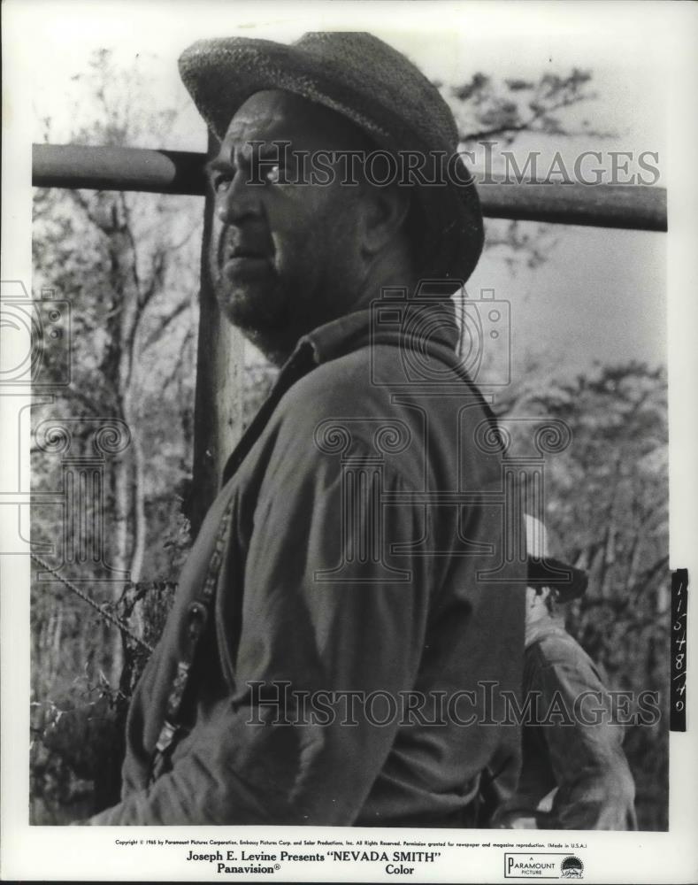 1966 Press Photo Howard Da Silva in Nevada Smith - cvp01651 - Historic Images
