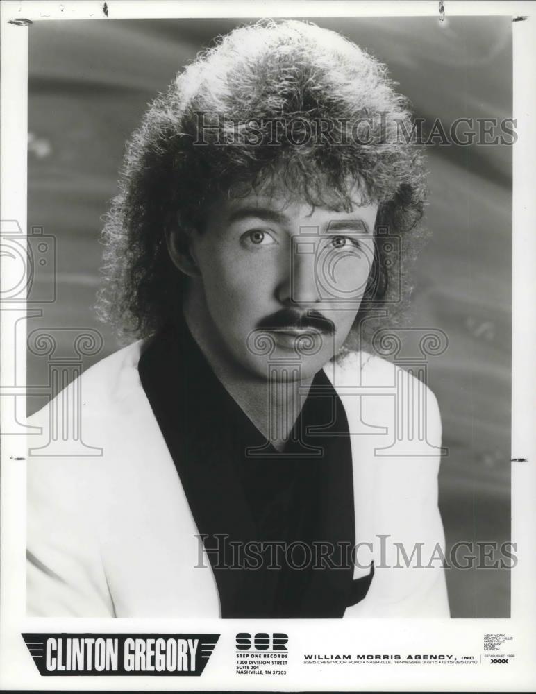 1993 Press Photo Clinton Gregory Country Bluegrass Singer Songwriter Fiddler - Historic Images