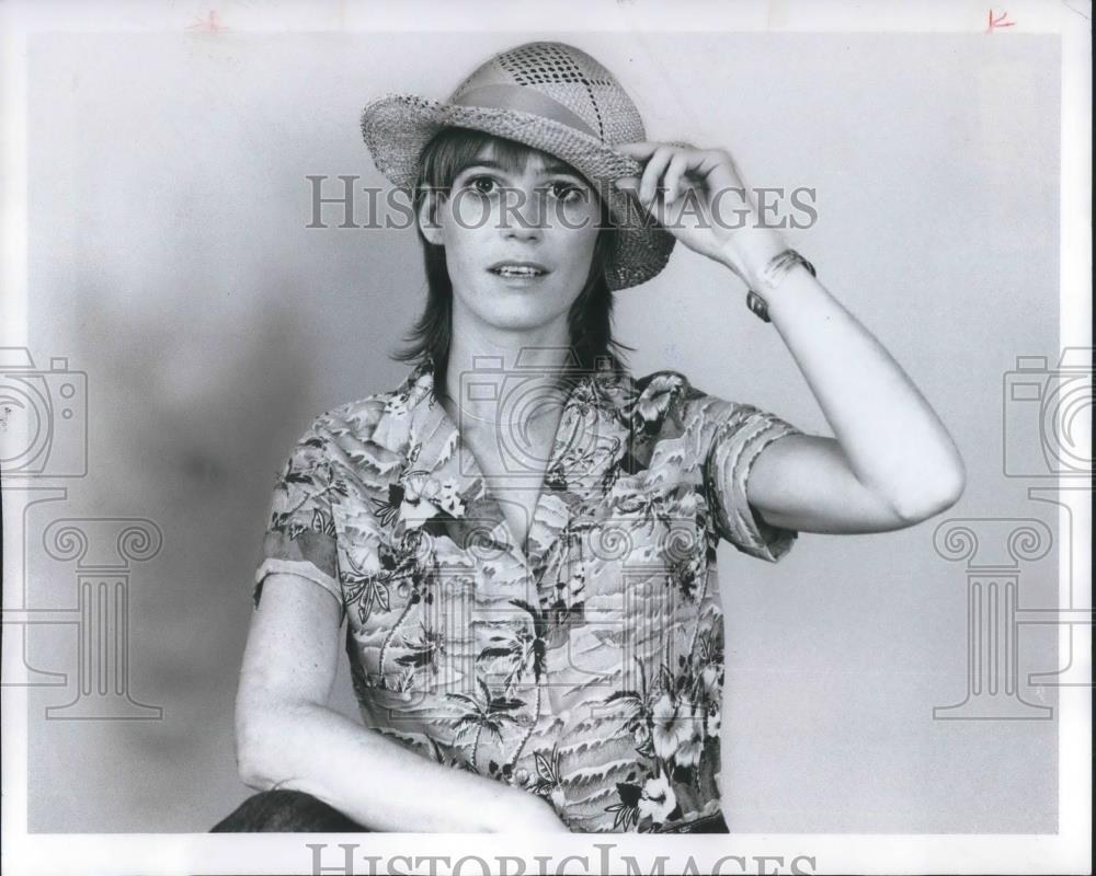 1980 Press Photo Paula Douglas Rock Musician - cvp03524 - Historic Images