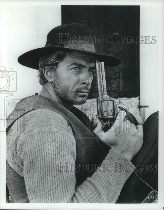 1968 Press Photo Tony Anthony in A Stranger in Town - cvp08280 - Historic Images