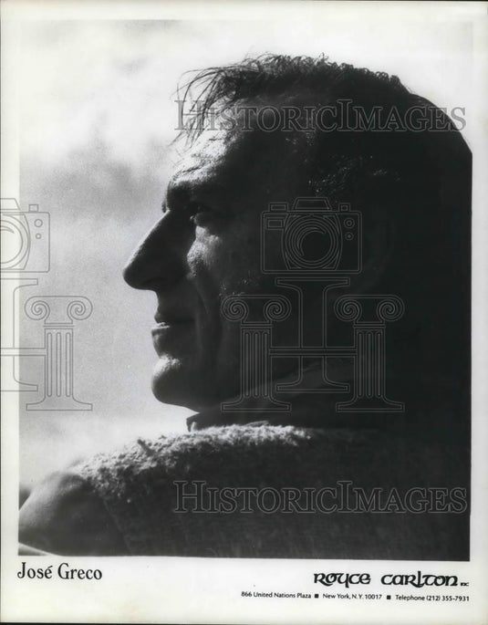 1977 Press Photo Jose Greco - cvp17314 - Historic Images
