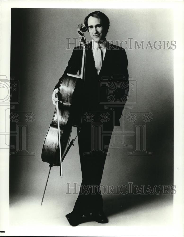 1984 Press Photo Carter Brey Cellist - cvp00293 - Historic Images