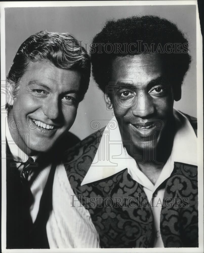 Press Photo Dick Van Dyke &amp; Bill Cosby - cvp10832 - Historic Images