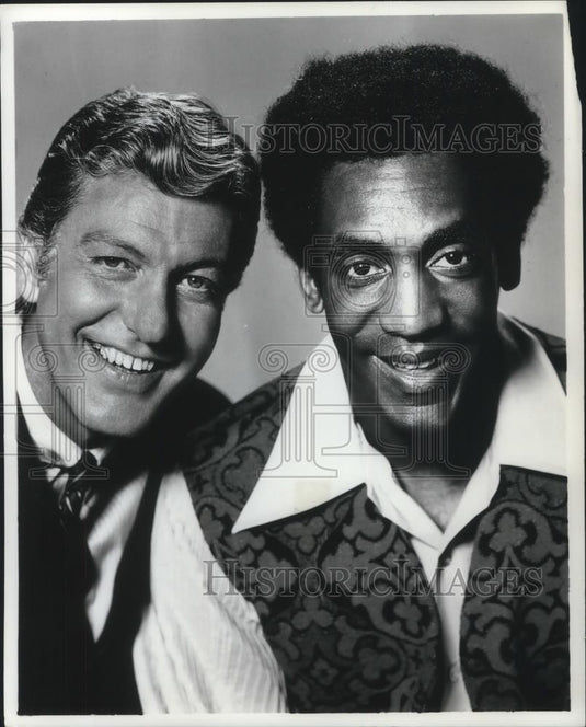 Press Photo Dick Van Dyke & Bill Cosby - cvp10832 - Historic Images