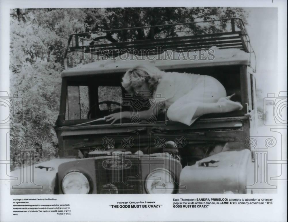 1985 Press Photo Sandra Prinsloo in The Gods Must be Crazy - cvp19973 - Historic Images
