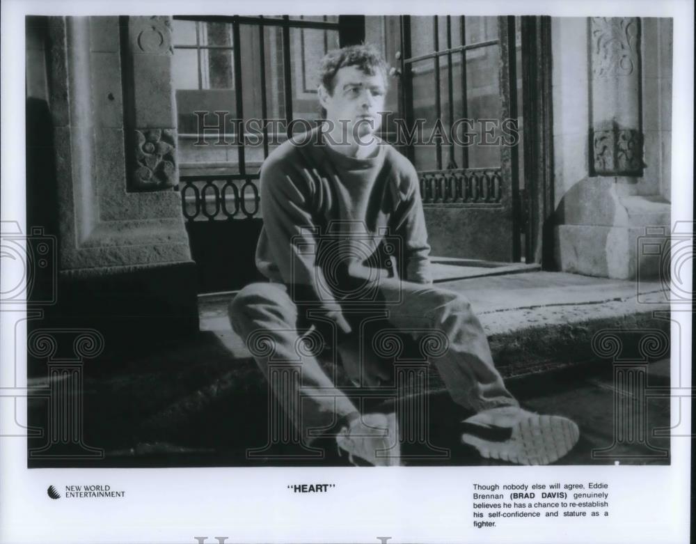 1987 Press Photo Brad Davis stars as Eddie Brennan in Heart - cvp12273 - Historic Images