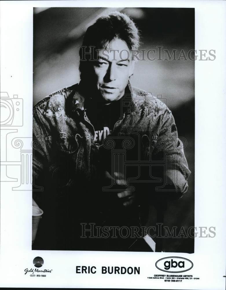 1991 Press Photo Eric Burdon - cvp01437 - Historic Images