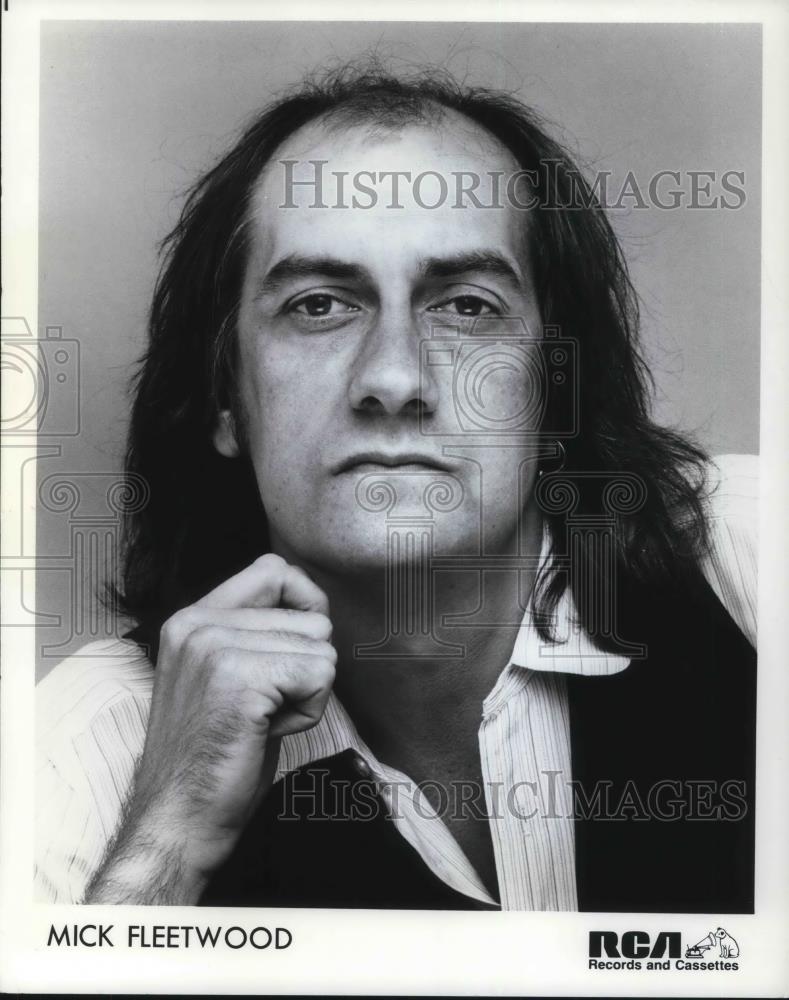 1987 Press Photo Mick Fleetwood Musician - cvp15286 - Historic Images