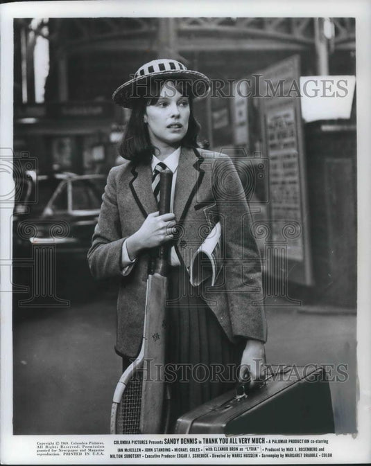 1969 Press Photo Sandy Dennis in Thank You All Very Much - cvp04161 - Historic Images